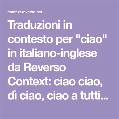 reverso context inglese|dizionario reverso italiano inglese.